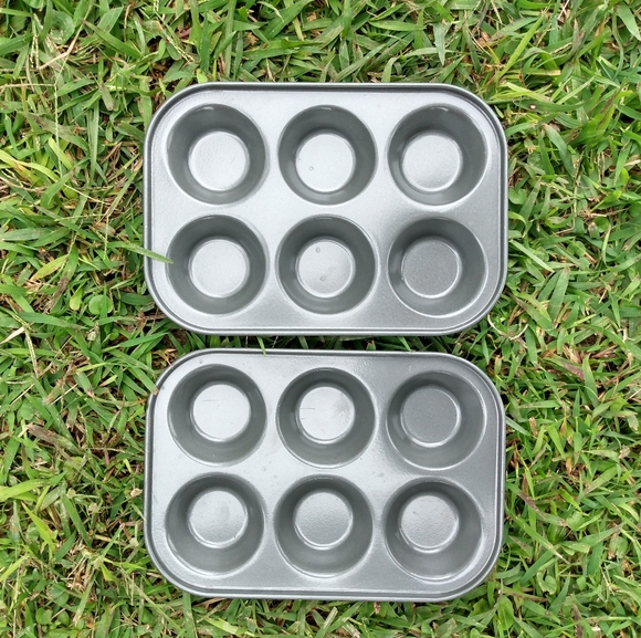 Six Count Miniature Nonstick Muffin Pan - Picture 1 of 4